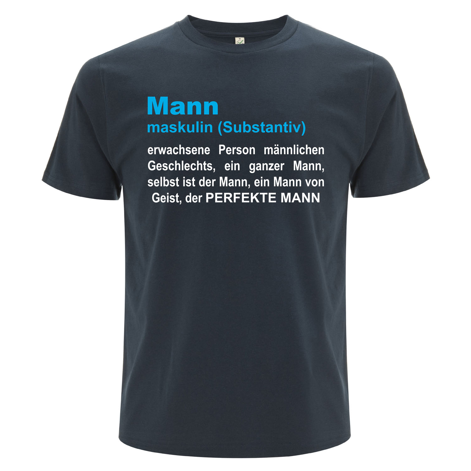 witziges T-Shirt Duden Mann maskulin | für Männer in denim