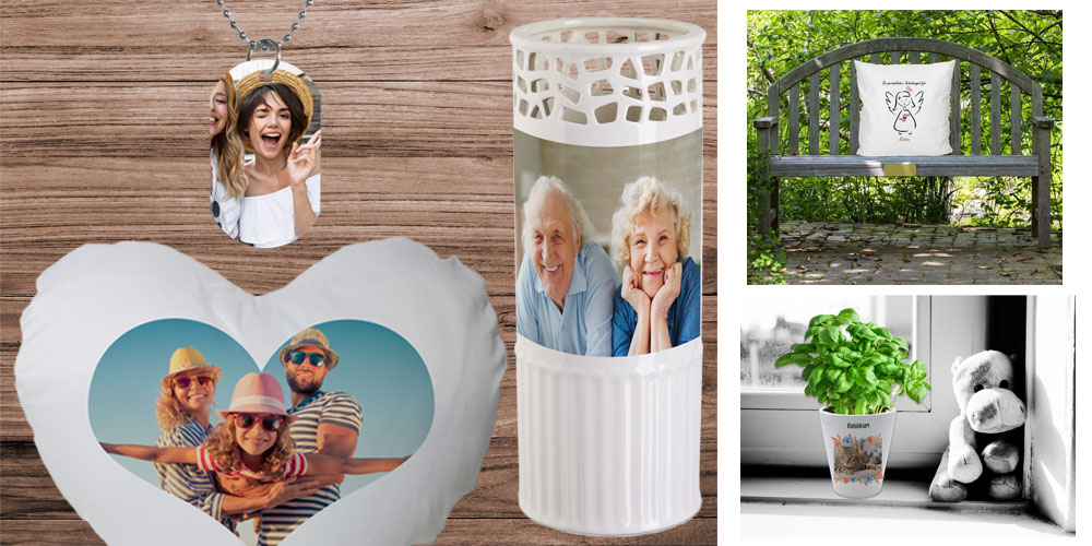 Banner Fotogeschenke und personalisierte Geschenke