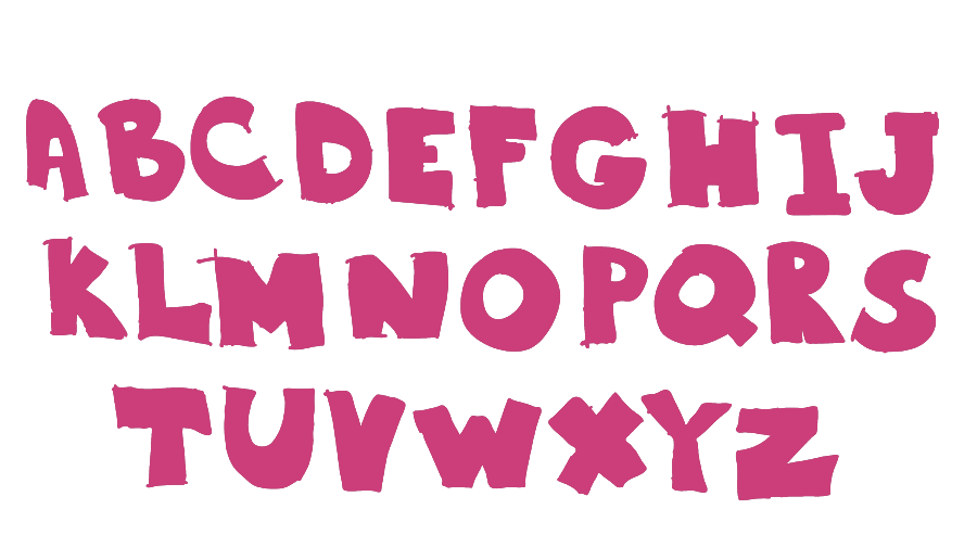 Kinder Wandtattoo Handabdrücke mit Name | Pink
