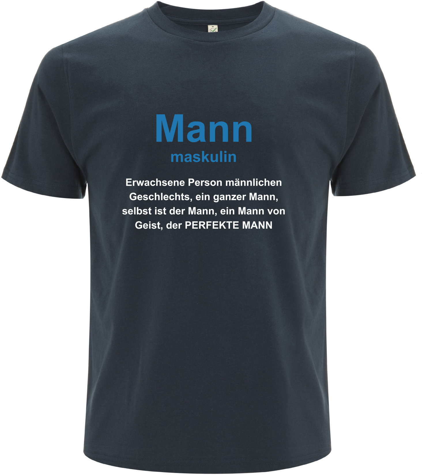 Duden Mann maskulin | Organic T-Shirt xl