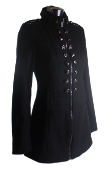 elegante Cipo & Baxx Damen Jacke Blazer in schwarz 02