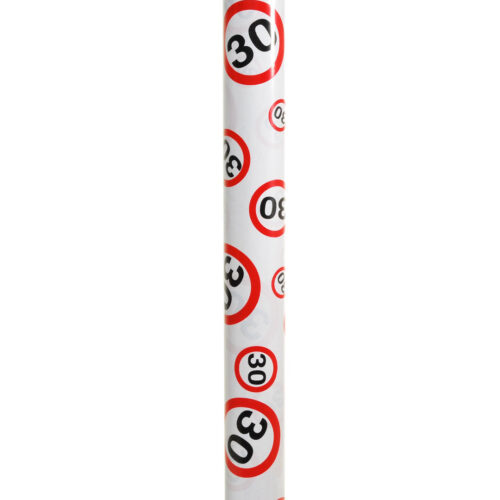 Geschenkpapier 30 zum Geburtstag