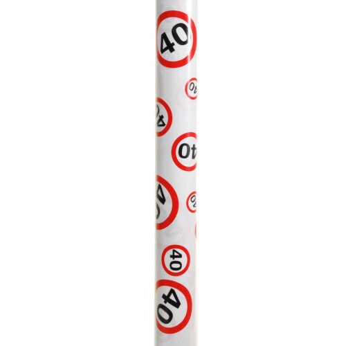 Geschenkpapier 40 zum Geburtstag