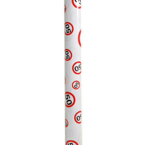Geschenkpapier 50 zum Geburtstag