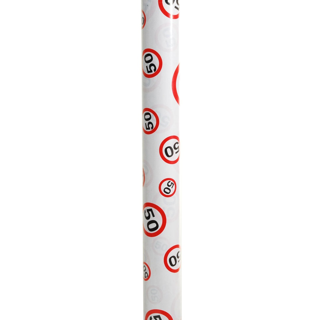Geschenkpapier 50 zum Geburtstag