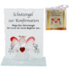 Kristall-Schutzengel Konfirmation mit Spruch