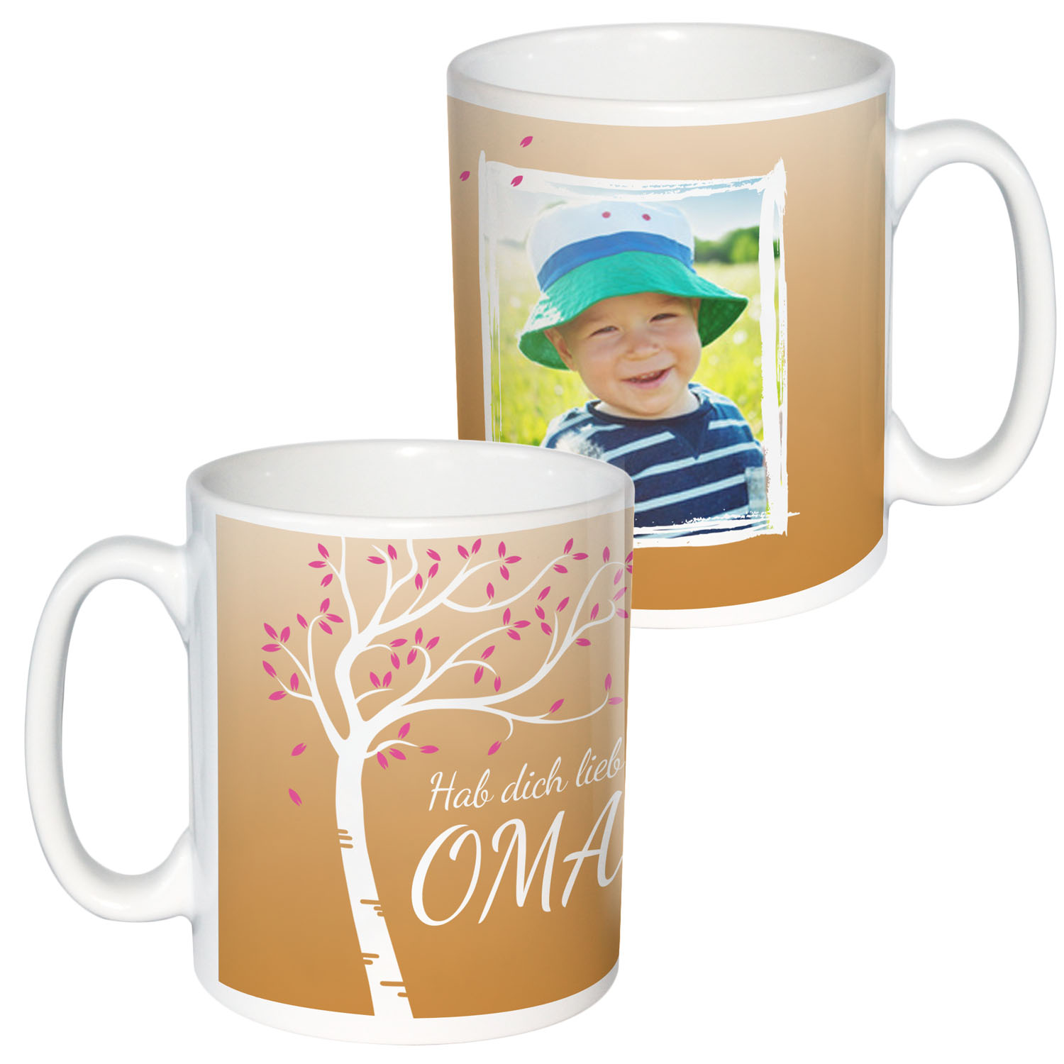 Fototasse Oma Ich hab Dich lieb