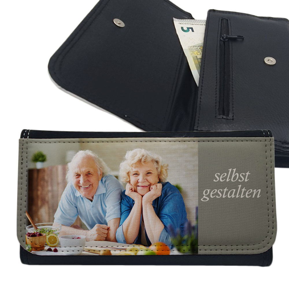 Geldbeutel Maxi mit Foto selbst gestalten