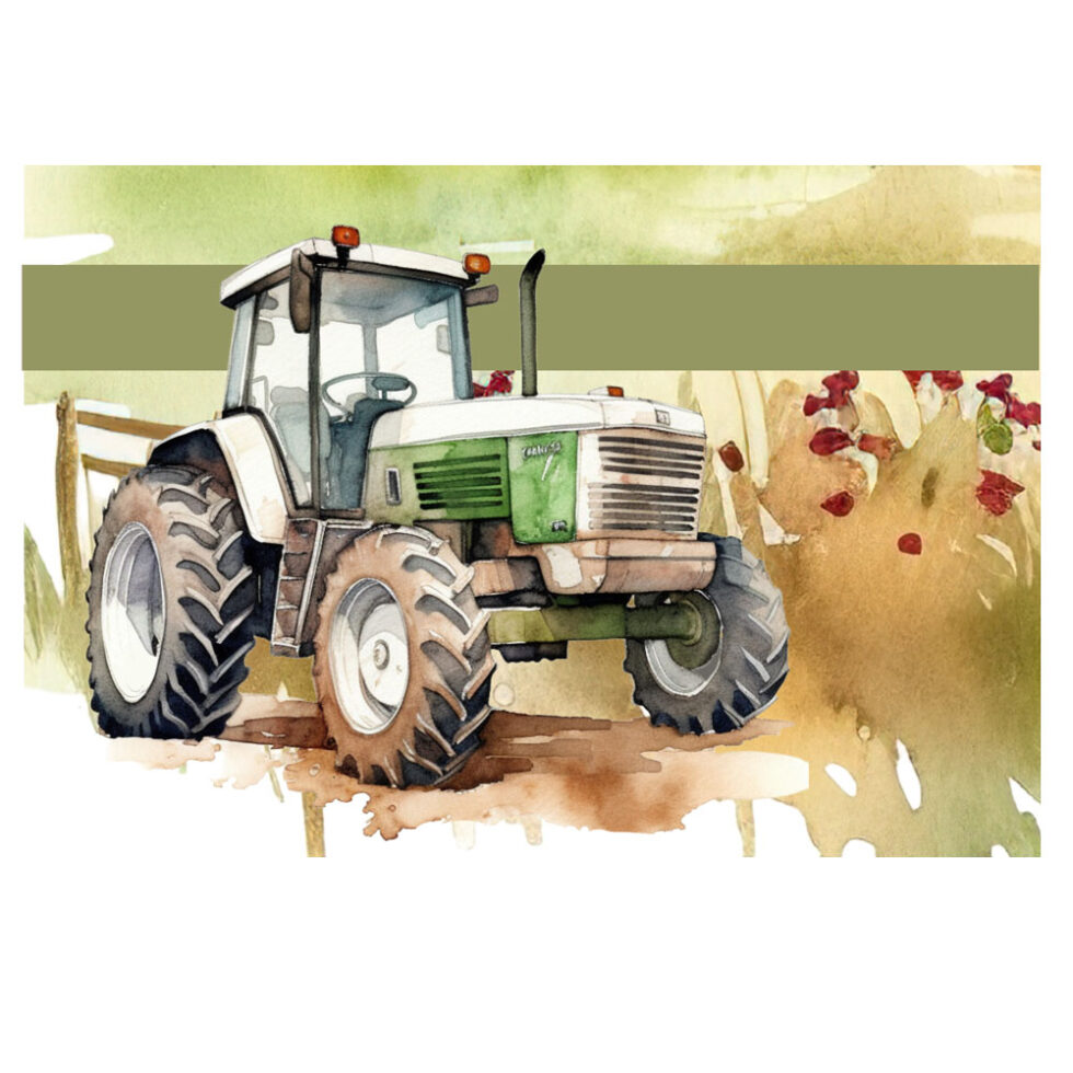 Federmappe mit Name | Design Traktor – Bild 5