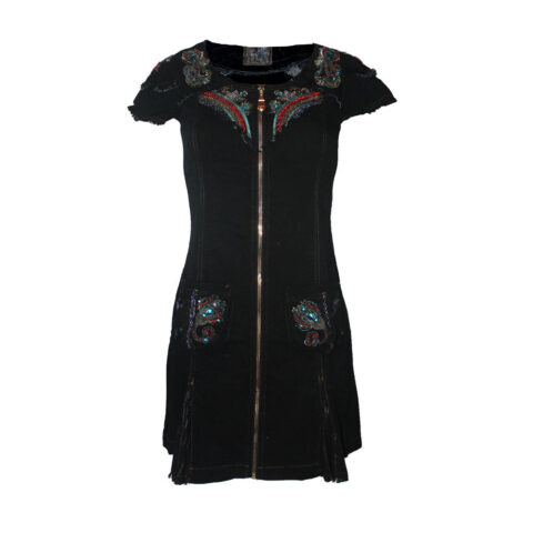 Damen Kleid Gr. S Minikleid Signet 3189 schwarz