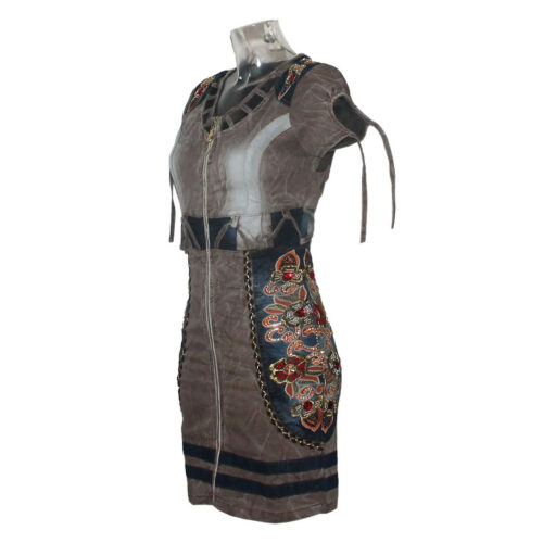 Damen Kleid Minikleid Signet 3232 braun