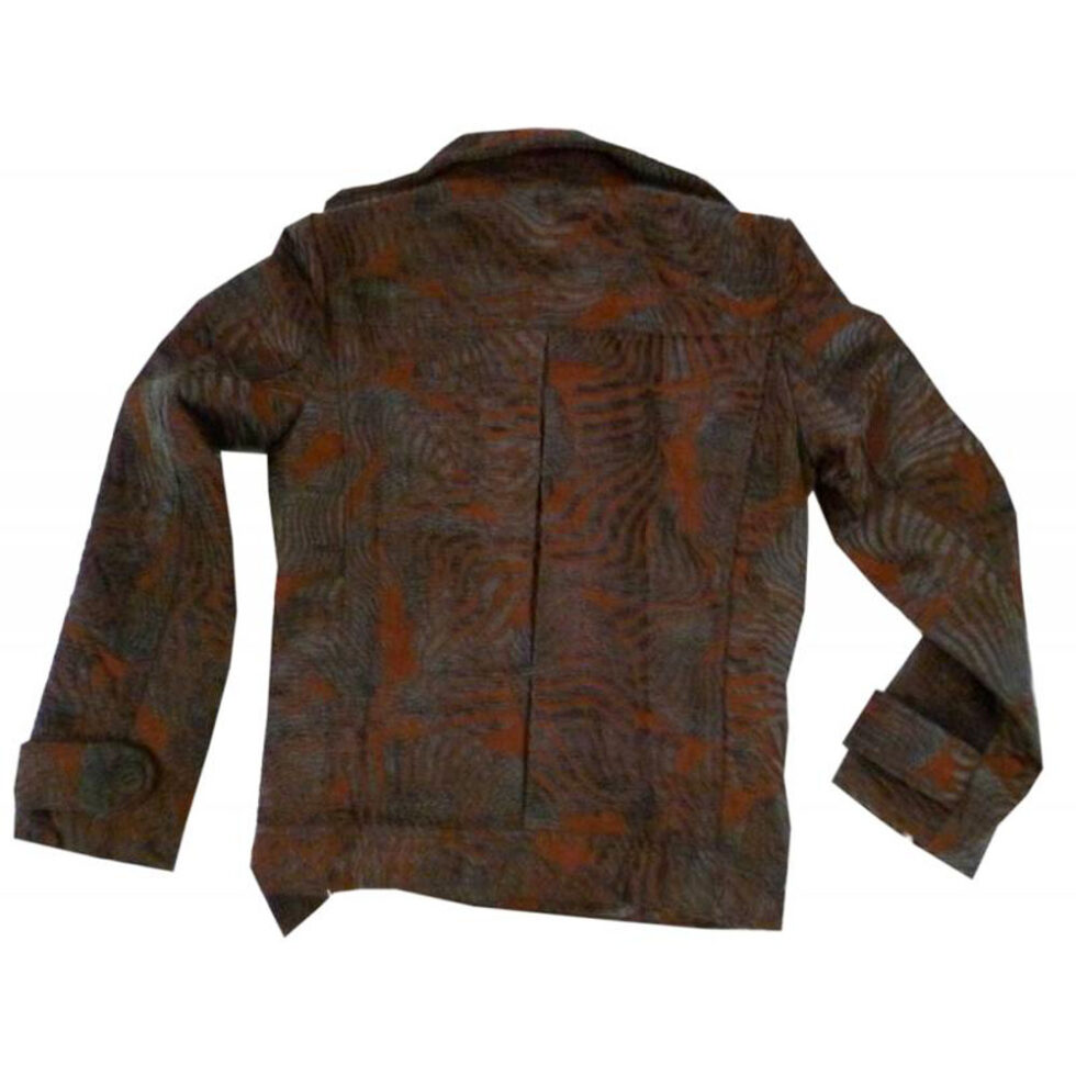 Desigual Damen Jacke Gr. 38 in braun mit Kragen – Bild 2