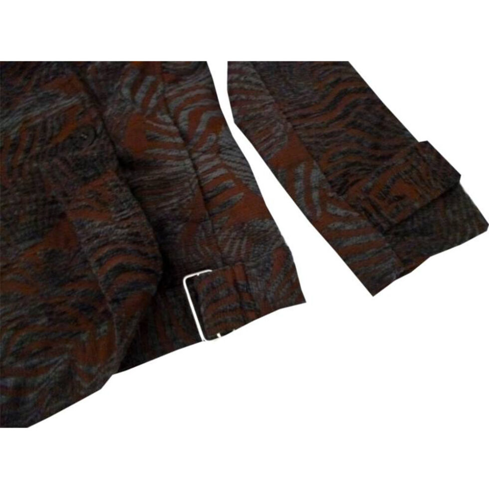 Desigual Damen Jacke Gr. 38 in braun mit Kragen – Bild 4