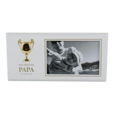 Fotorahmen Weltbester Papa mit Pokal - Geschenke von Herzen