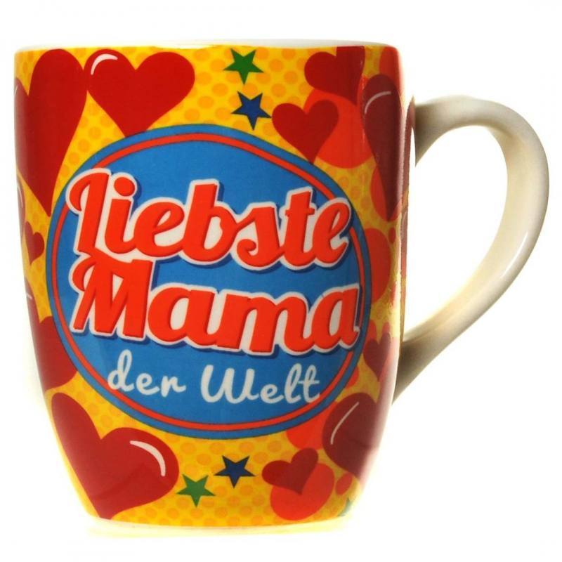 Fun-Becher Liebste Mama Kaffeebecher Geschenk Mama