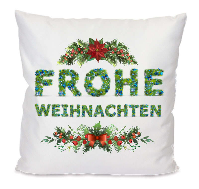 Kissen Frohe Weihnachten