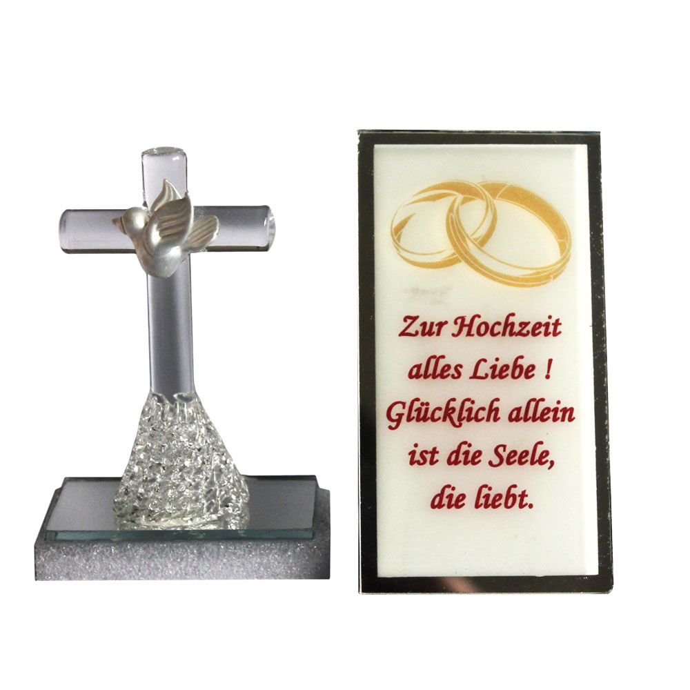 Kreuz Zur Hochzeit mit Spruch Seele Geschenk Hochzeit
