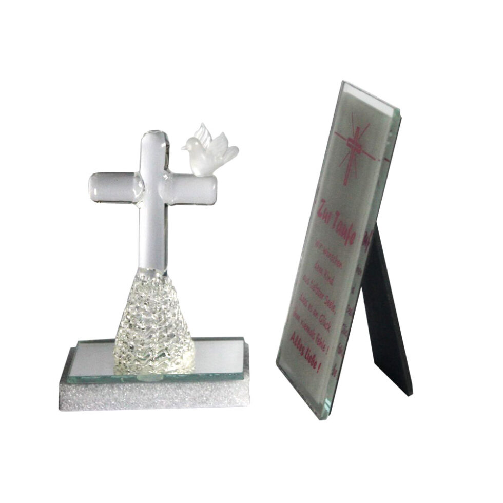 Kreuz zur Taufe für Mädchen Geschenk zur Taufe – Bild 3
