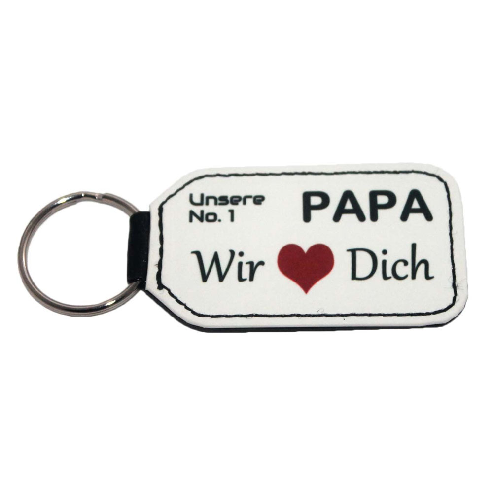 Schlüsselanhänger Papa als Geschenk