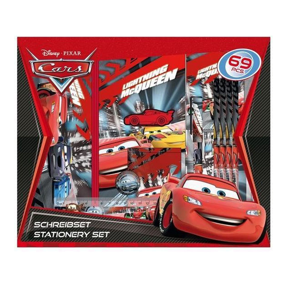 Schreibbox Disney Cars Undercover 69 Teile