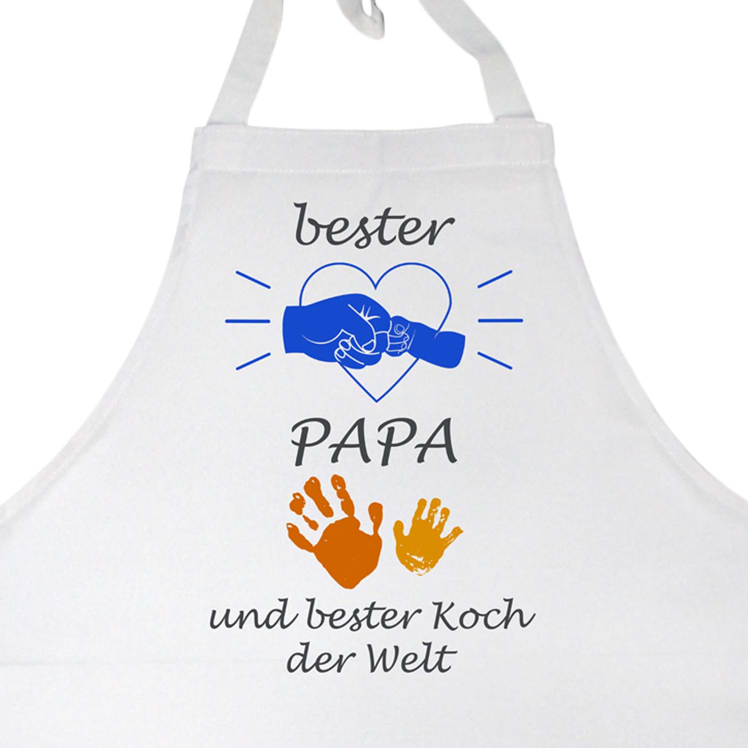 Latz-Schürze bester Papa und Koch