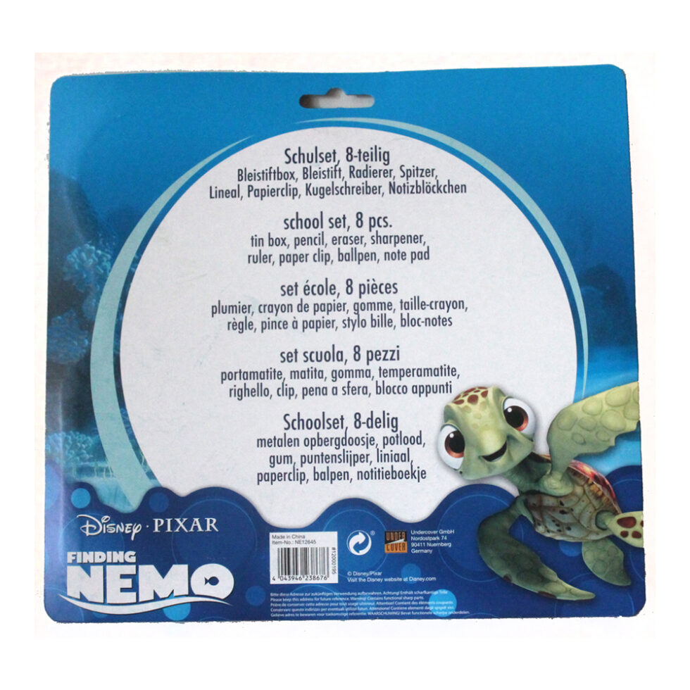 Schulset NEMO 8 teilig, auf Blisterkarte – Bild 2