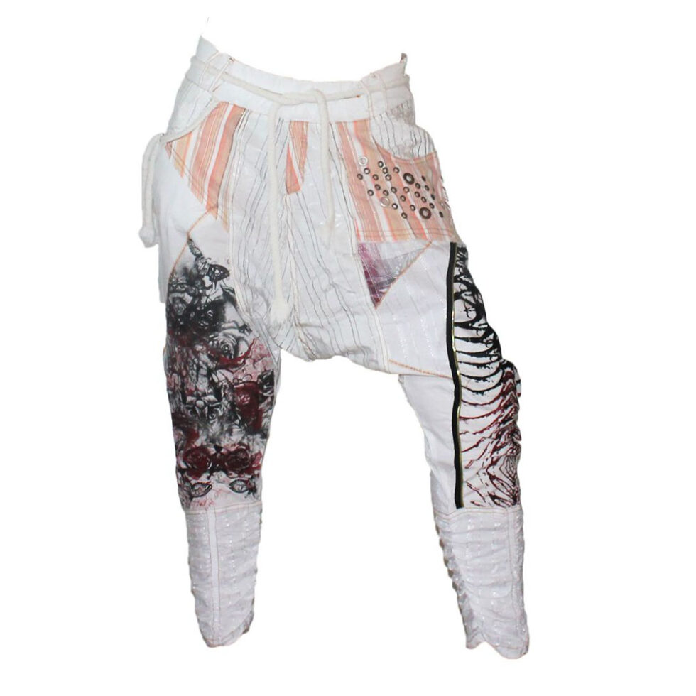 Signet Gr. XL Damen Haremshose 3209 weiß – Bild 3