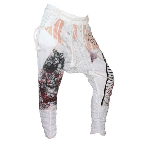 Signet Gr. XL Damen Haremshose 3209 weiß