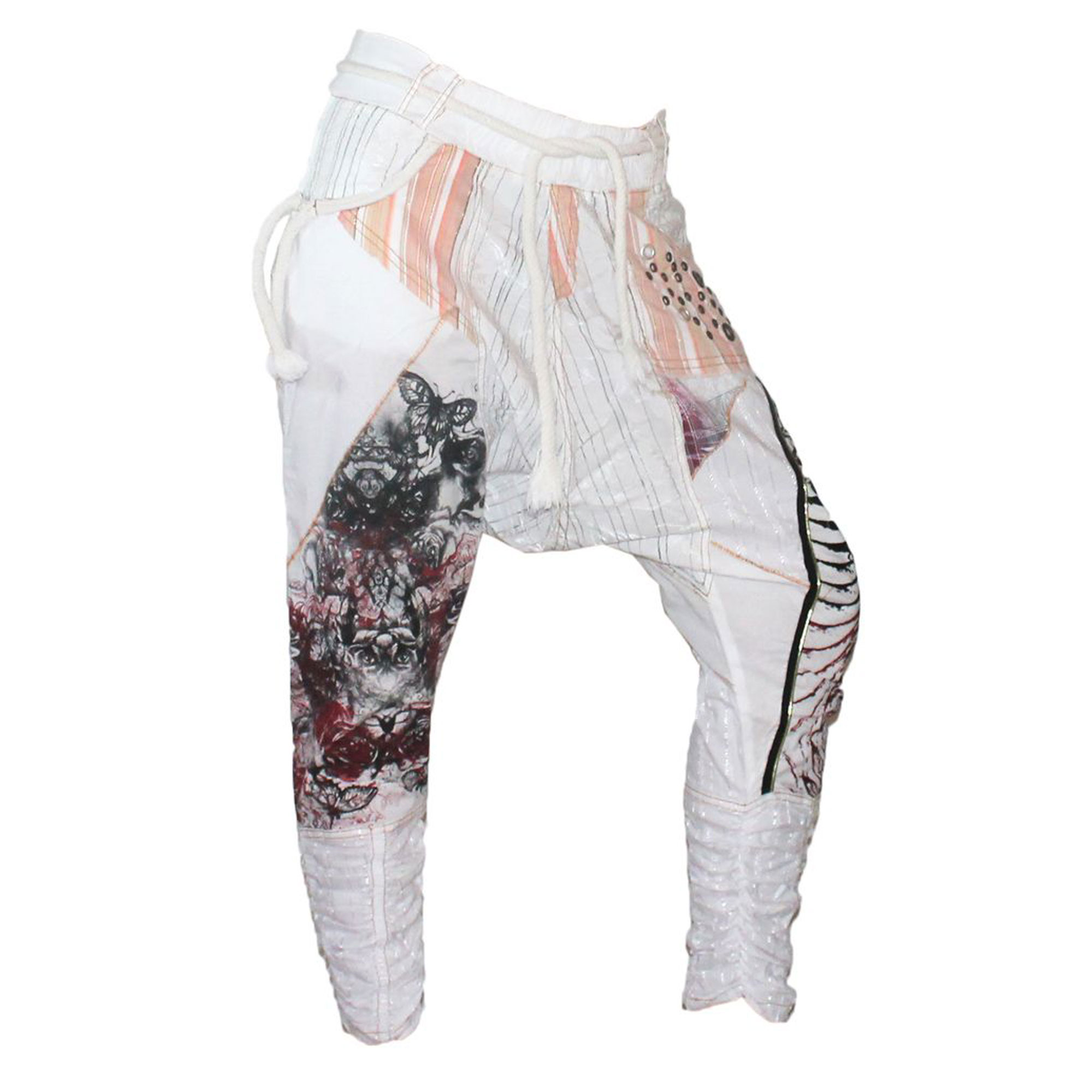 Signet Gr. XL Damen Haremshose 3209 weiß