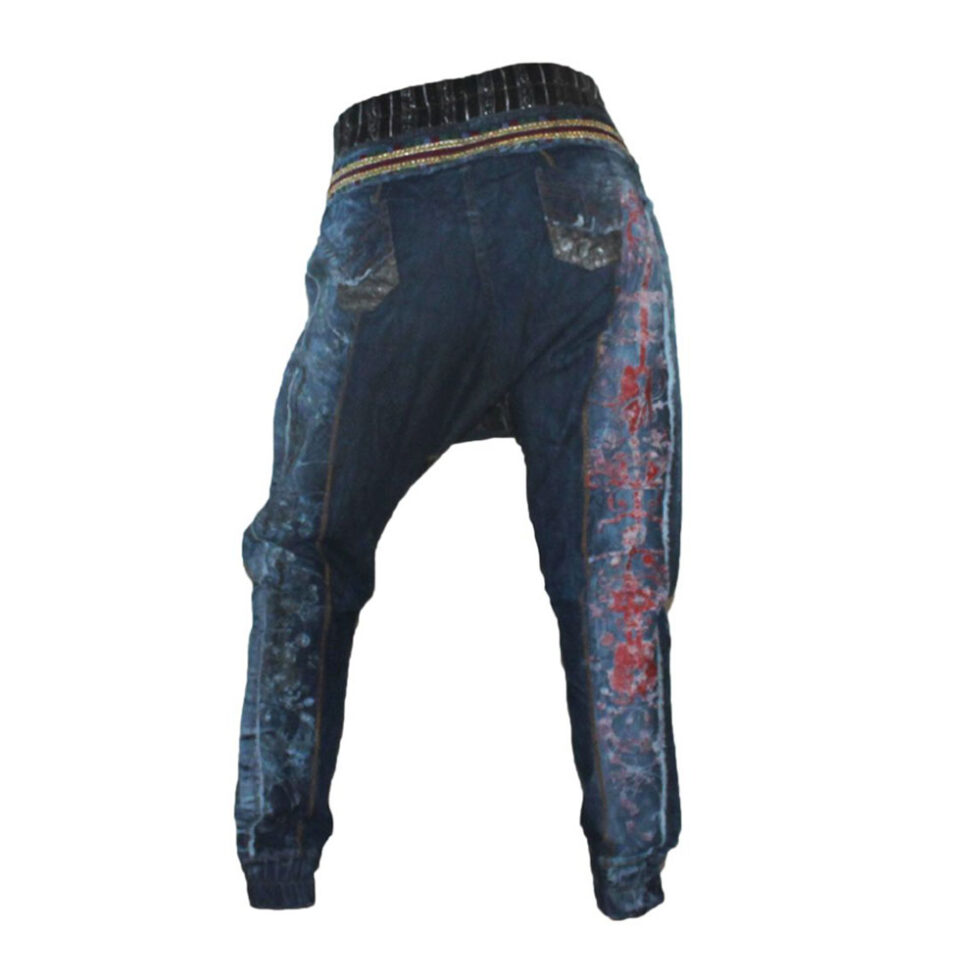 Signet Gr. S Damen Haremshose 3210 indigo Pumphose Jeans – Bild 2