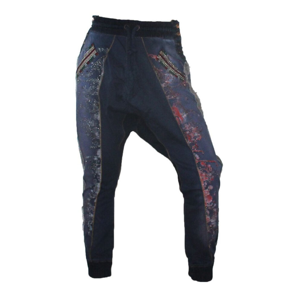 Signet Damen Haremshose Gr. L 3211 indigo Pumphose – Bild 4