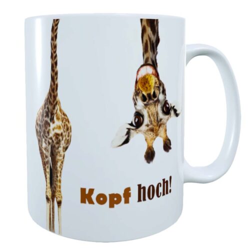 Tasse Giraffe "Kopf hoch"