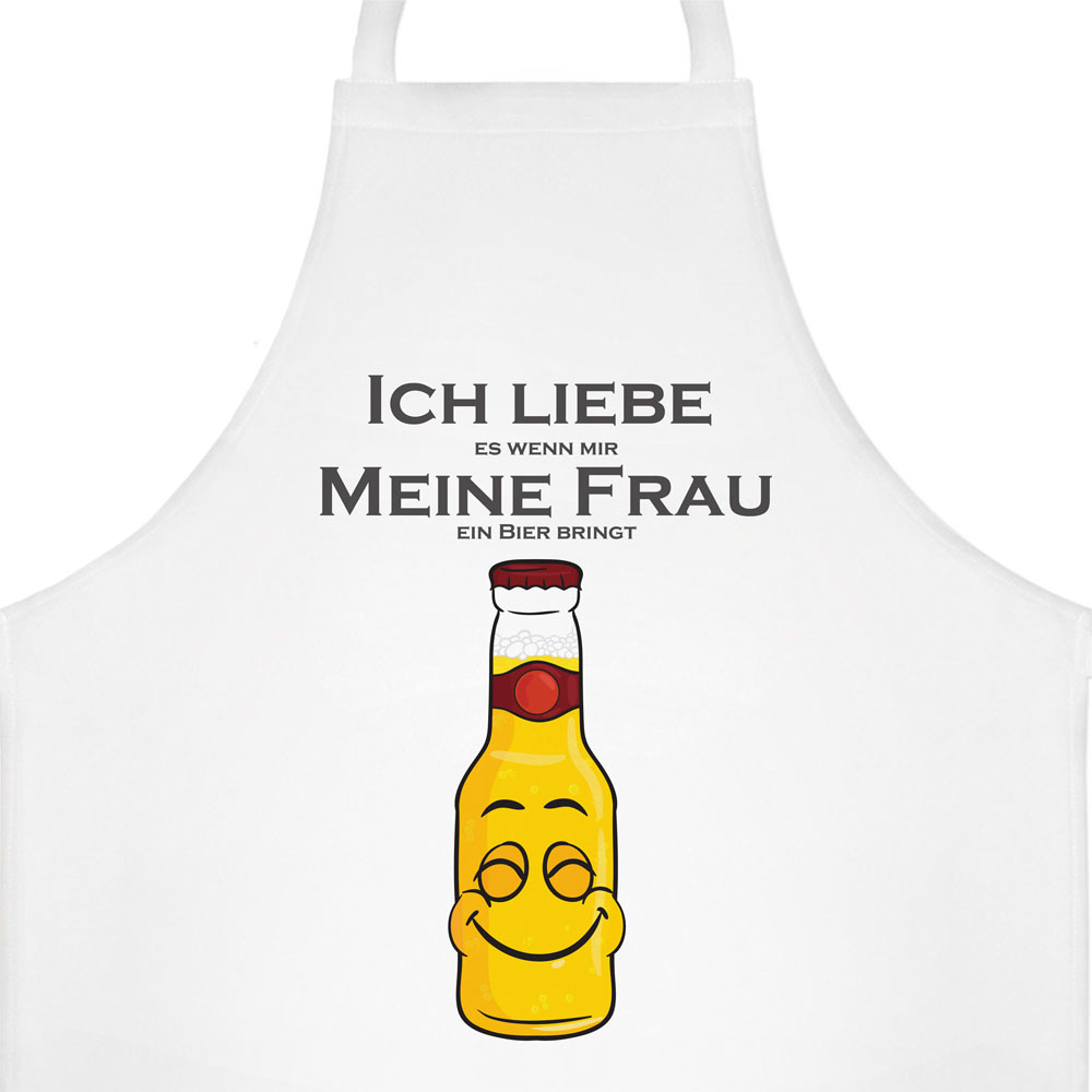 witzige Schürze Ich liebe meine Frau