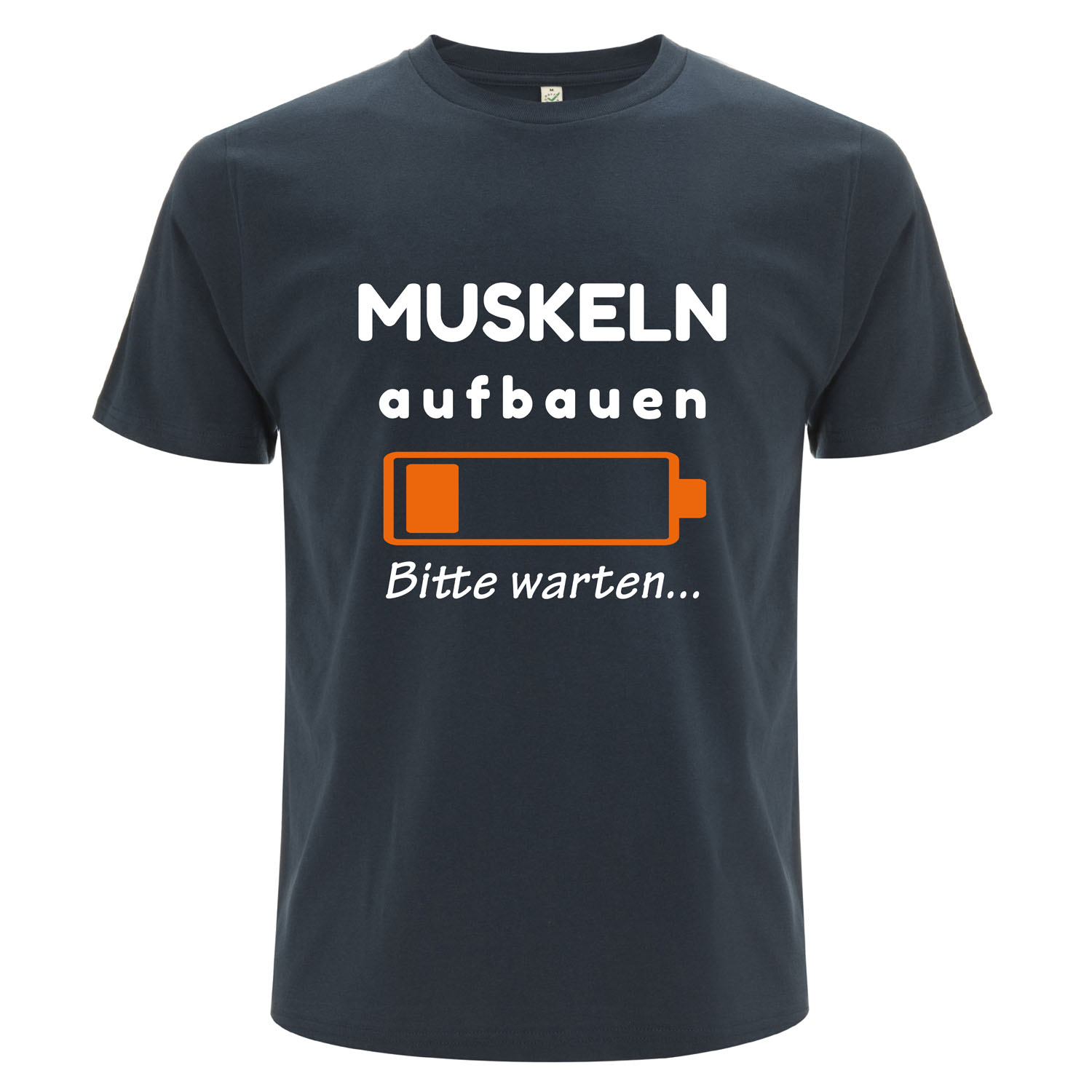 Muskeln aufbauen | Denim Organic T-Shirt