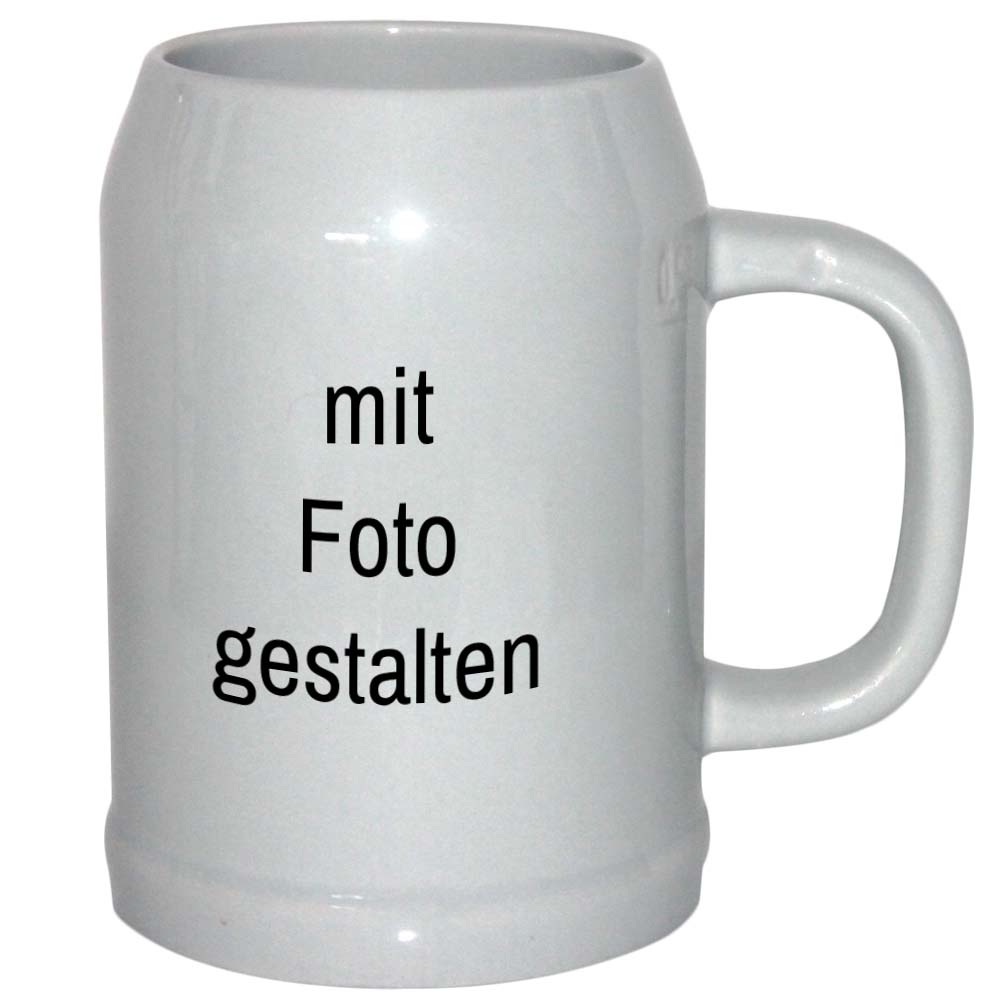 Bierkrug 500ml mit Foto selbst gestalten